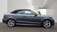 USED 2015 15 AUDI A3 CABRIOLET 2.0 TDI S line Convertible 2dr Diesel S Tronic Euro 6 (s/s) (150 ps) FULL SERVICE HISTORY