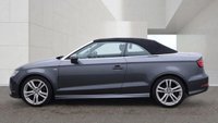 USED 2015 15 AUDI A3 CABRIOLET 2.0 TDI S line Convertible 2dr Diesel S Tronic Euro 6 (s/s) (150 ps) FULL SERVICE HISTORY