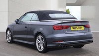 USED 2015 15 AUDI A3 CABRIOLET 2.0 TDI S line Convertible 2dr Diesel S Tronic Euro 6 (s/s) (150 ps) FULL SERVICE HISTORY