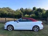 USED 2016 66 AUDI A3 CABRIOLET 2.0 TDI S line Convertible 2dr Diesel S Tronic Auto 6Spd Euro 6 (s/s) (150 ps) 