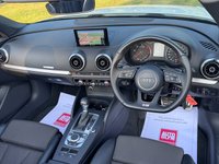 USED 2016 66 AUDI A3 CABRIOLET 2.0 TDI S line Convertible 2dr Diesel S Tronic Auto 6Spd Euro 6 (s/s) (150 ps) 