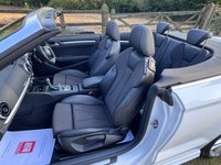 USED 2016 66 AUDI A3 CABRIOLET 2.0 TDI S line Convertible 2dr Diesel S Tronic Auto 6Spd Euro 6 (s/s) (150 ps) 
