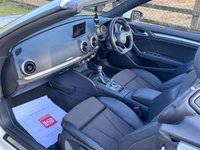 USED 2016 66 AUDI A3 CABRIOLET 2.0 TDI S line Convertible 2dr Diesel S Tronic Auto 6Spd Euro 6 (s/s) (150 ps) 