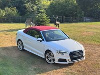 USED 2016 66 AUDI A3 CABRIOLET 2.0 TDI S line Convertible 2dr Diesel S Tronic Auto 6Spd Euro 6 (s/s) (150 ps) 