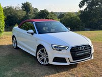 USED 2016 66 AUDI A3 CABRIOLET 2.0 TDI S line Convertible 2dr Diesel S Tronic Auto 6Spd Euro 6 (s/s) (150 ps) 