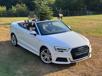 USED 2016 66 AUDI A3 CABRIOLET 2.0 TDI S line Convertible 2dr Diesel S Tronic Auto 6Spd Euro 6 (s/s) (150 ps) 
