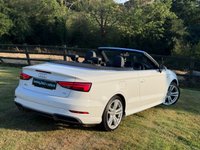 USED 2016 66 AUDI A3 CABRIOLET 2.0 TDI S line Convertible 2dr Diesel S Tronic Auto 6Spd Euro 6 (s/s) (150 ps) 