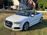 USED 2016 66 AUDI A3 CABRIOLET 2.0 TDI S line Convertible 2dr Diesel S Tronic Auto 6Spd Euro 6 (s/s) (150 ps) 
