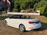 USED 2016 66 AUDI A3 CABRIOLET 2.0 TDI S line Convertible 2dr Diesel S Tronic Auto 6Spd Euro 6 (s/s) (150 ps) 