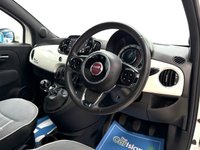 USED 2020 70 FIAT 500 1.0 MHEV Lounge Hatchback 3dr Petrol Manual Euro 6 (s/s) (70 bhp) Lovely Bossa Nova white 500 Hybrid, Panoramic Roof, Apple Carplay, Bluetooth, Touchscreen, Alloy Wheels, CRUISE, Rear Sensors, Air Con, Only 31000 Miles Service History