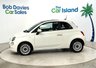 USED 2020 70 FIAT 500 1.0 MHEV Lounge Hatchback 3dr Petrol Manual Euro 6 (s/s) (70 bhp) Lovely Bossa Nova white 500 Hybrid, Panoramic Roof, Apple Carplay, Bluetooth, Touchscreen, Alloy Wheels, CRUISE, Rear Sensors, Air Con, Only 31000 Miles Service History