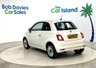 USED 2020 70 FIAT 500 1.0 MHEV Lounge Hatchback 3dr Petrol Manual Euro 6 (s/s) (70 bhp) Lovely Bossa Nova white 500 Hybrid, Panoramic Roof, Apple Carplay, Bluetooth, Touchscreen, Alloy Wheels, CRUISE, Rear Sensors, Air Con, Only 31000 Miles Service History