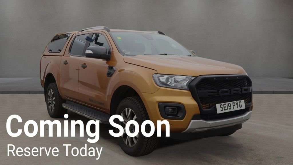 USED 2019 19 FORD RANGER 2.0 EcoBlue Wildtrak Pickup Double Cab 4dr Diesel Auto 4WD Euro 6 (s/s) (213 ps) NO MOT / TOW BAR