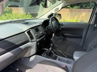 USED 2017 17 FORD RANGER 2.2 TDCi XL Super 150bhp 4WD/4X4 DOUBLE CAB PICK UP (ULEZ OK) A/C+TRUCKMANS TOP+REVERSE CAM+