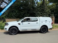 USED 2017 17 FORD RANGER 2.2 TDCi XL Super 150bhp 4WD/4X4 DOUBLE CAB PICK UP (ULEZ OK) A/C+TRUCKMANS TOP+REVERSE CAM+