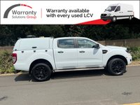 USED 2017 17 FORD RANGER 2.2 TDCi XL Super 150bhp 4WD/4X4 DOUBLE CAB PICK UP (ULEZ OK) A/C+TRUCKMANS TOP+REVERSE CAM+
