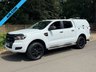 USED 2017 17 FORD RANGER 2.2 TDCi XL Super 150bhp 4WD/4X4 DOUBLE CAB PICK UP (ULEZ OK) A/C+TRUCKMANS TOP+REVERSE CAM+