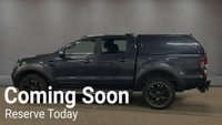 USED 2021 21 FORD RANGER 2.0 EcoBlue Wildtrak Pickup Double Cab 4dr Diesel Auto 4WD Euro 6 (s/s) (213 ps) NO VAT / SAT NAV