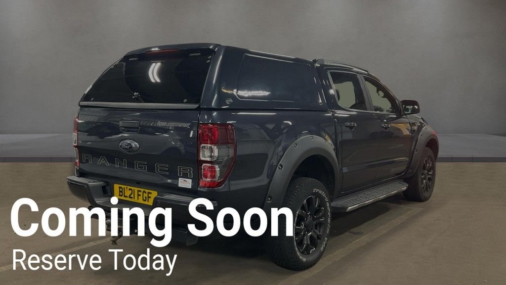 USED 2021 21 FORD RANGER 2.0 EcoBlue Wildtrak Pickup Double Cab 4dr Diesel Auto 4WD Euro 6 (s/s) (213 ps) NO VAT / SAT NAV