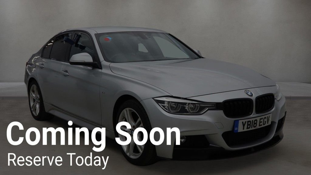 USED 2018 18 BMW 3 SERIES 2.0 320d M Sport Saloon 4dr Diesel Auto Euro 6 (s/s) (190 ps) 2 KEYS / SERVICE HISTORY