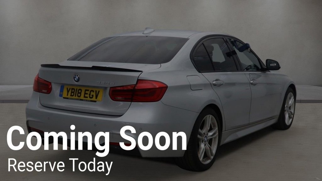 USED 2018 18 BMW 3 SERIES 2.0 320d M Sport Saloon 4dr Diesel Auto Euro 6 (s/s) (190 ps) 2 KEYS / SERVICE HISTORY