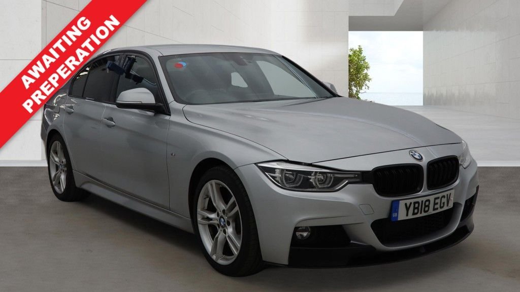 USED 2018 18 BMW 3 SERIES 2.0 320d M Sport Saloon 4dr Diesel Auto Euro 6 (s/s) (190 ps) 2 KEYS / SERVICE HISTORY