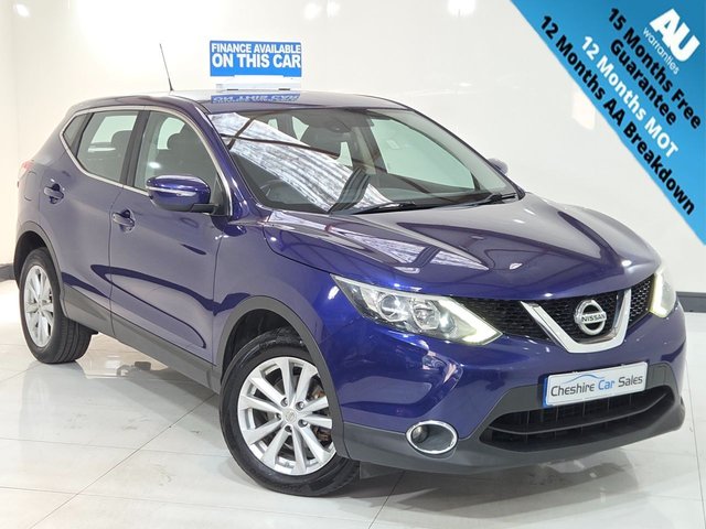 View our NISSAN QASHQAI