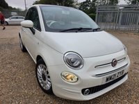USED 2021 21 FIAT 500 1.0 MHEV Lounge Hatchback 3dr Petrol Manual Euro 6 (s/s) (70 bhp) DAB+PANROOF+CRUISE+PARKASSIST+FSH