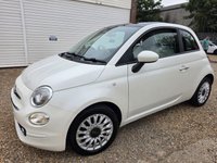 USED 2021 21 FIAT 500 1.0 MHEV Lounge Hatchback 3dr Petrol Manual Euro 6 (s/s) (70 bhp) DAB+PANROOF+CRUISE+PARKASSIST+FSH