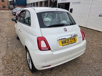 USED 2021 21 FIAT 500 1.0 MHEV Lounge Hatchback 3dr Petrol Manual Euro 6 (s/s) (70 bhp) DAB+PANROOF+CRUISE+PARKASSIST+FSH