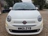 USED 2021 21 FIAT 500 1.0 MHEV Lounge Hatchback 3dr Petrol Manual Euro 6 (s/s) (70 bhp) DAB+PANROOF+CRUISE+PARKASSIST+FSH