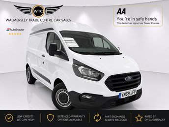 2020 FORD TRANSIT CUSTOM 2.0 300 EcoBlue Leader Panel Van 5dr Diesel Manual L1 H2 Euro 6 (s/s) (105 ps) &pound;9895.00