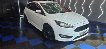 2018 FORD FOCUS 1.0T EcoBoost ST-Line Hatchback 5dr Petrol Manual Euro 6 (s/s) (140 ps) £7848.00