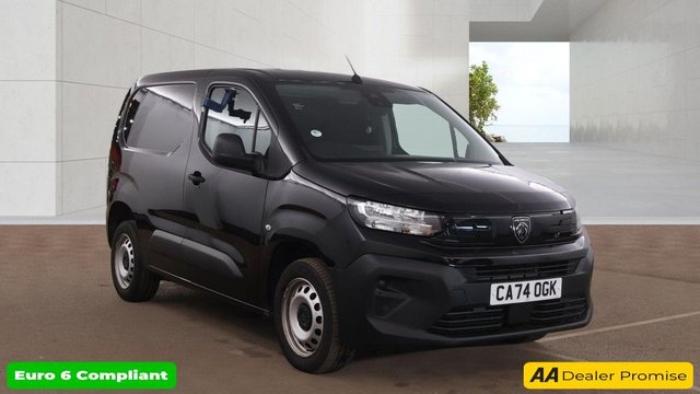 View our Peugeot Partner Grey 1.5 BlueHDi Professional Automatic van, 23,000 miles, Euro 6, Air Conditioning, Bluetooth, Cruise, Rear sensors, EAT8 auto. Plus VAT @ 20%!