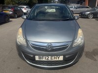 USED 2012 12 VAUXHALL CORSA 1.2 16V Exclusiv Hatchback 5dr Petrol Easytronic Euro 5 (A/C) (85 ps) LONG MOT - JUST SERVICED