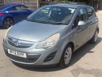 USED 2012 12 VAUXHALL CORSA 1.2 16V Exclusiv Hatchback 5dr Petrol Easytronic Euro 5 (A/C) (85 ps) LONG MOT - JUST SERVICED