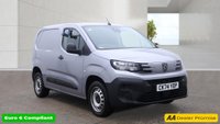 2024 PEUGEOT PARTNER Grey 1.5 BlueHDi Professional Automatic van, 23,000 miles, Euro 6, Air Conditioning, Bluetooth, Cruise, Rear sensors, EAT8 auto. Plus VAT @ 20%! &pound;16299.00