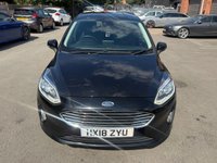 USED 2018 18 FORD FIESTA 1.0T EcoBoost Titanium Hatchback 5dr Petrol Auto Euro 6 (s/s) (100 ps) APPLE CARPLAY - TOP SPEC
