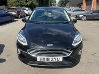 USED 2018 18 FORD FIESTA 1.0T EcoBoost Titanium Hatchback 5dr Petrol Auto Euro 6 (s/s) (100 ps) APPLE CARPLAY - TOP SPEC
