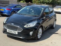 USED 2018 18 FORD FIESTA 1.0T EcoBoost Titanium Hatchback 5dr Petrol Auto Euro 6 (s/s) (100 ps) APPLE CARPLAY - TOP SPEC