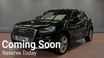 2018 AUDI Q2 1.4 TFSI CoD S line SUV 5dr Petrol Manual 150 bhp &pound;13995.00
