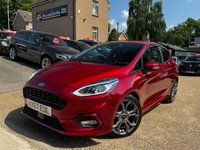 USED 2018 67 FORD FIESTA 1.0T EcoBoost ST-Line Hatchback 3dr Petrol Manual Euro 6 (s/s) (100 ps) Low Miles * Super Condition * 7 Services * Nav * Car Play