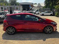 USED 2018 67 FORD FIESTA 1.0T EcoBoost ST-Line Hatchback 3dr Petrol Manual Euro 6 (s/s) (100 ps) Low Miles * Super Condition * 7 Services * Nav * Car Play