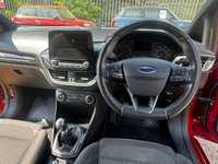 USED 2018 67 FORD FIESTA 1.0T EcoBoost ST-Line Hatchback 3dr Petrol Manual Euro 6 (s/s) (100 ps) Low Miles * Super Condition * 7 Services * Nav * Car Play