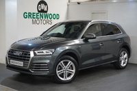 USED 2017 17 AUDI Q5 2.0 TDI S line SUV 5dr Diesel S Tronic quattro Euro 6 (s/s) (190 ps) +VIRTUAL COCKPIT+R/CAM+SAT NAV+