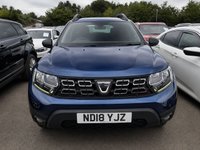 USED 2018 18 DACIA DUSTER 1.6 Petrol (SCE), Essential Pack, 5 Door, SUV, Manual, Euro 6. FULL 12 MONTH MOT WITH EVERY CAR