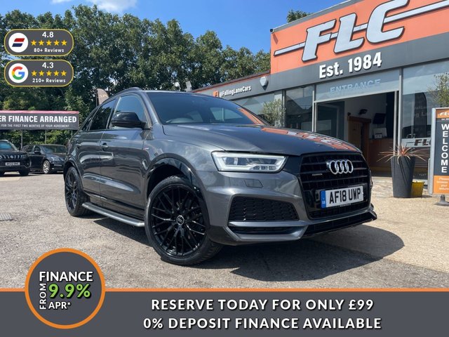 View our Audi Q3 2.0 TFSI Black Edition SUV 5dr Petrol S Tronic quattro Euro 6 (s/s) (180 ps)