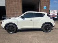 USED 2016 66 NISSAN JUKE 1.5 dCi Tekna SUV 5dr Diesel Manual Euro 6 in White +USB PIONT+REVERSE CAM+PRIV GLASS