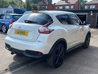 USED 2016 66 NISSAN JUKE 1.5 dCi Tekna SUV 5dr Diesel Manual Euro 6 in White +USB PIONT+REVERSE CAM+PRIV GLASS