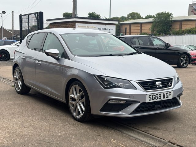 View our Seat Leon 1.4 TSI FR Technology Hatchback 5 Door Petrol Manual Silver Euro 6 1 Former Keeper